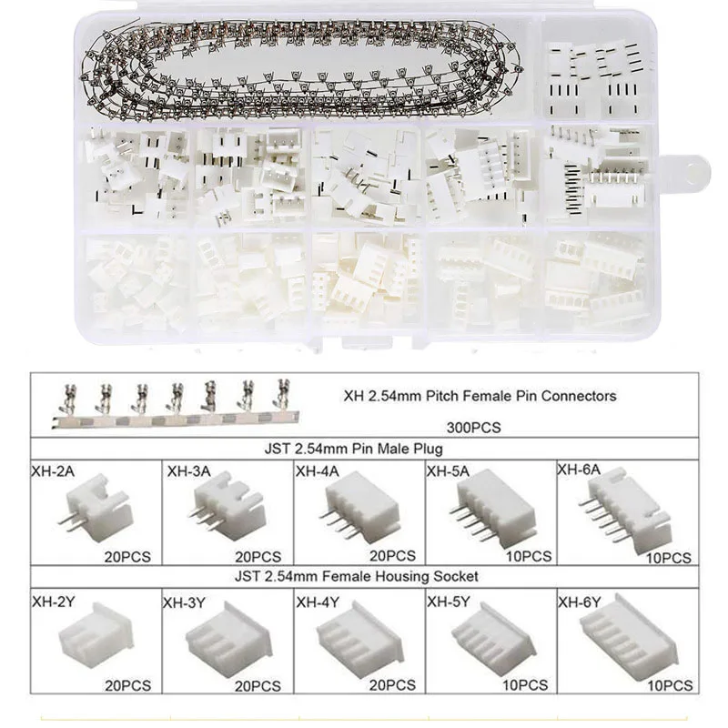 Crimping Pliers Tool Set Connector 2.54mm Dupont connectors h3.96 C3 JST-XH JST connector kit