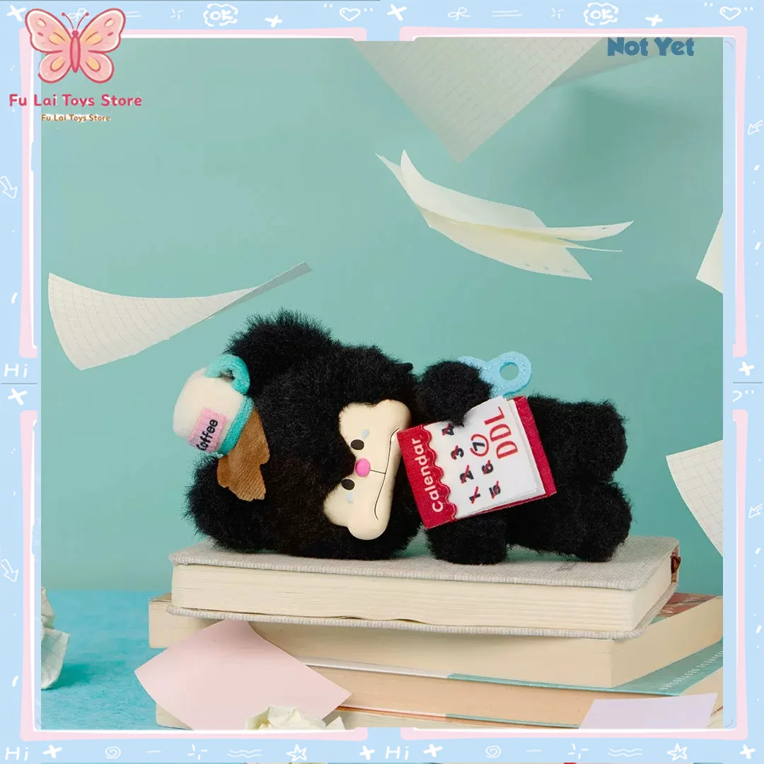 Genuine BoboNuts Olly Plush Keychain Bobo Tin Can Toy Bag Hanger Blind Box Super Cute Birthday Gift Desktop Decoration In Stock