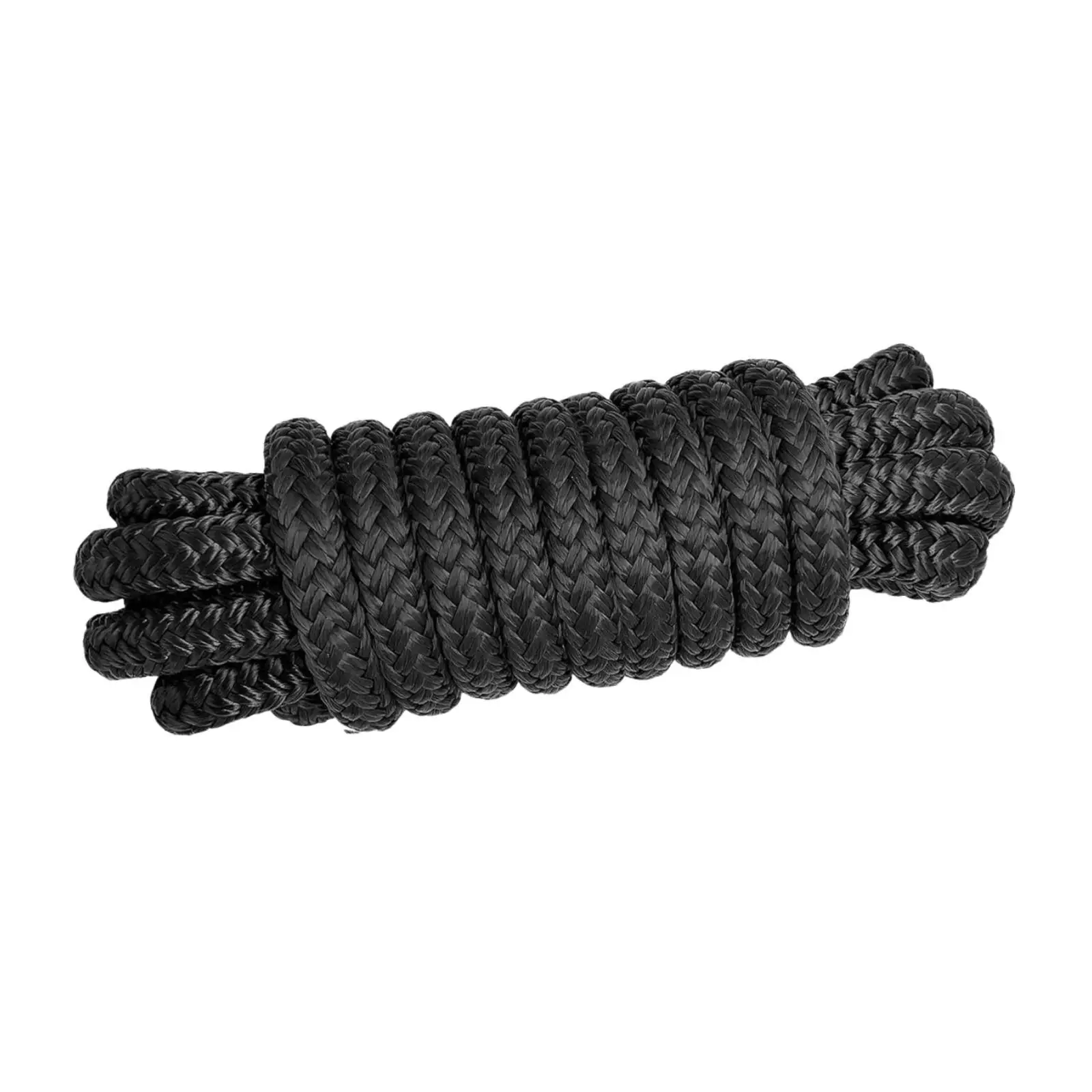 Professional Boat Dock Lines Double Braided Polyethylene Rope Pre Spliced Eyelet for Yacht Anchor Mooring