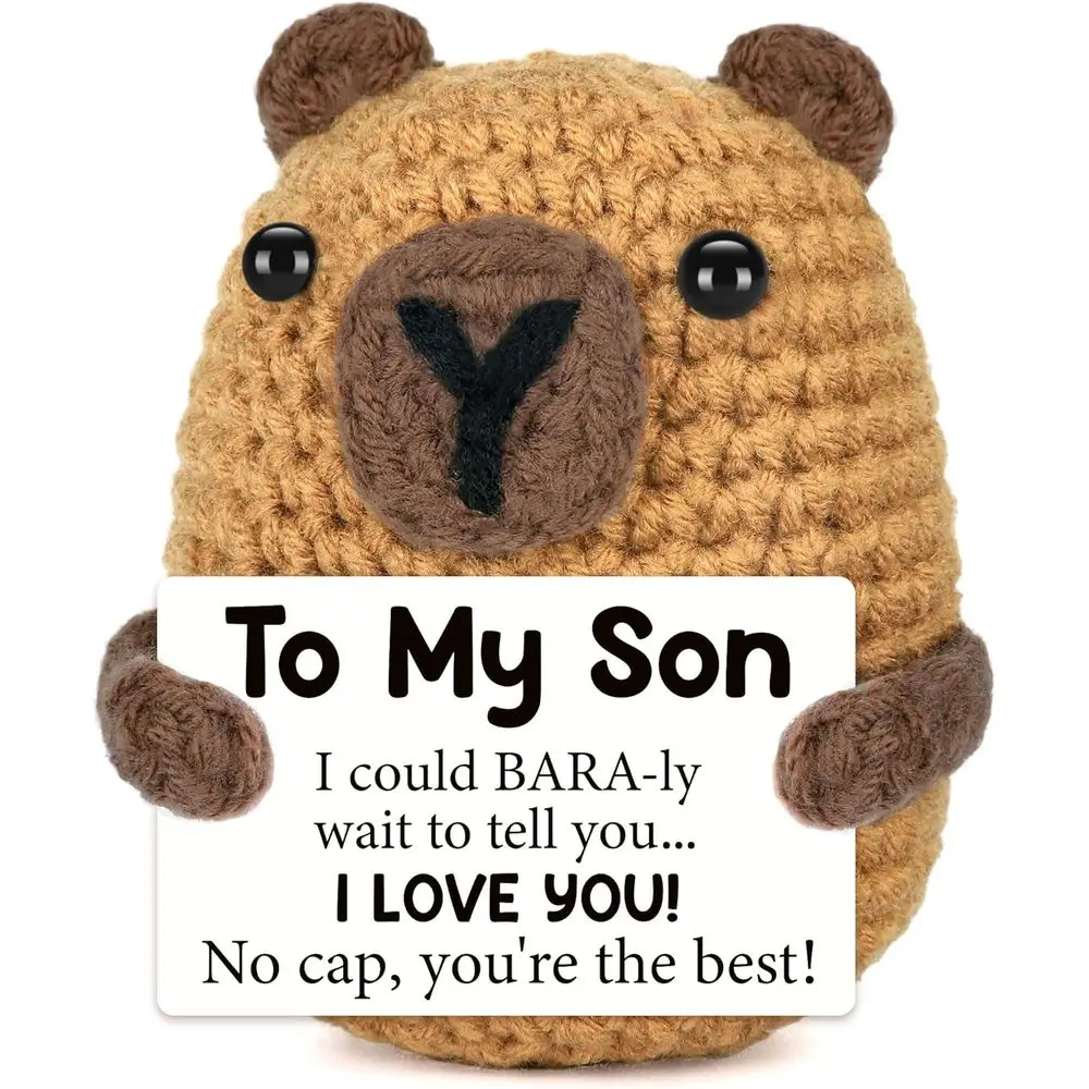 

Gifts for Son Christmas from Mom Dad, Xmas Stocking Stuffers for Teen Boys Son, White Elephant I Love You Message Son Birthday G