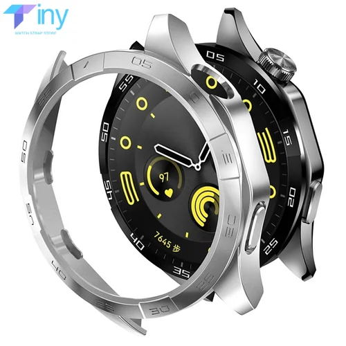 Funda para Huawei Watch GT 4, funda protectora de 46mm, parachoques duro de PC para accesorios GT4 para hombres y mujeres (sin vidrio protector de pantalla)
