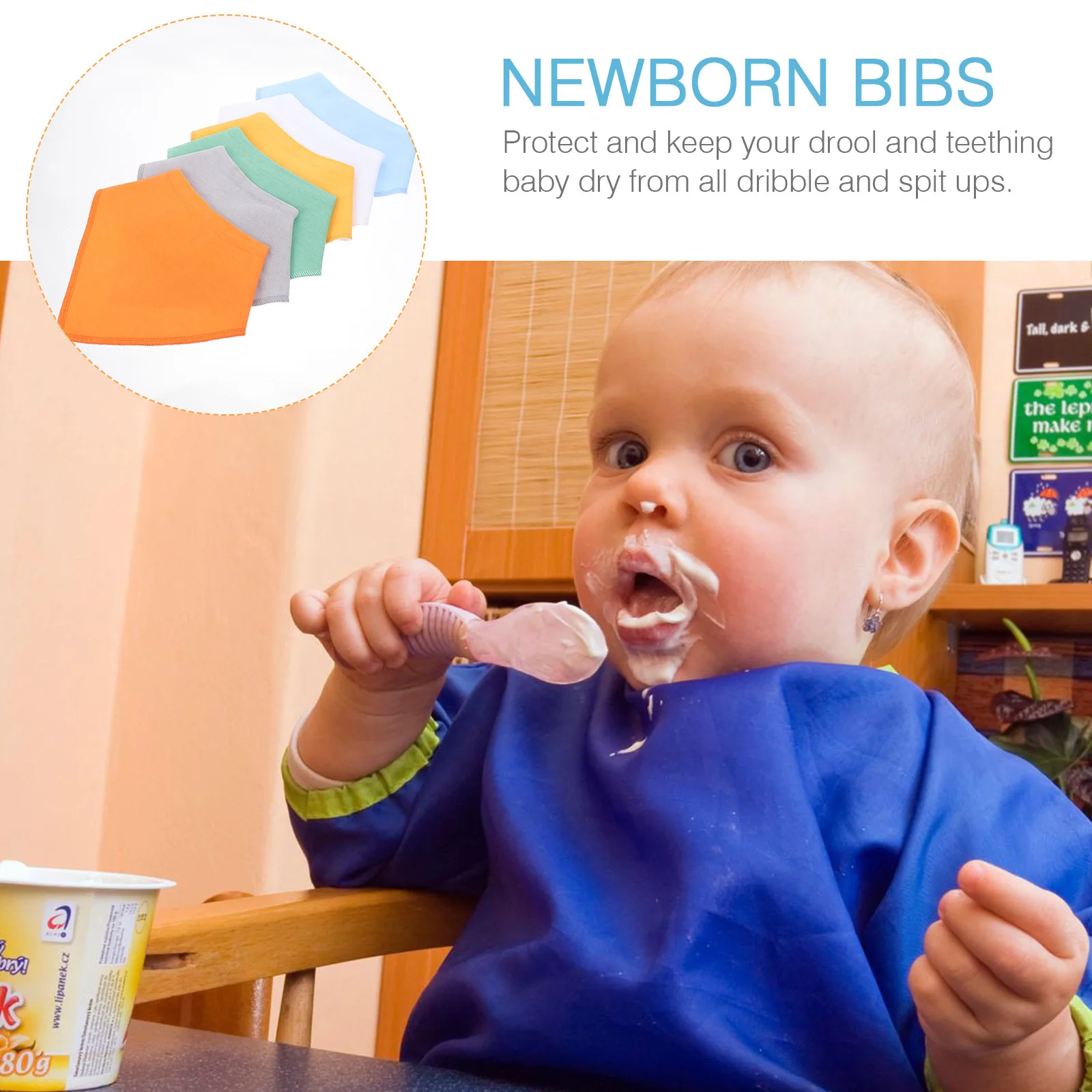 

6 шт., детские нагрудники-банданы, треугольные мягкие впитывающие слюнявчики, подарок для душа новорожденного, полотенце для слюны, полотенце для слюны, подарок для детского душа