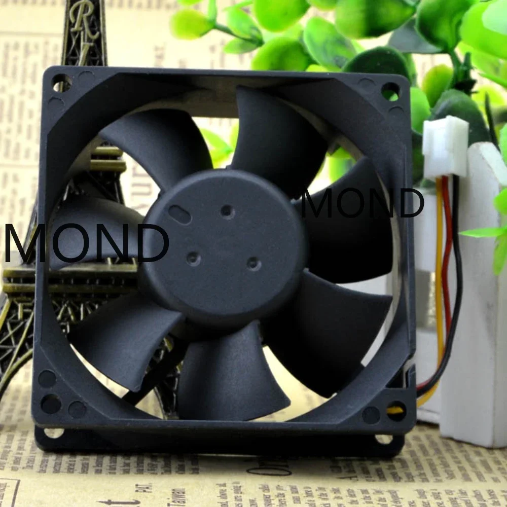 Delta AFB0812HH 8025 DC 12V 0.30A 8CM 80x80X25mm Double Ball High Air Volume Server Inverter Cooling Fan