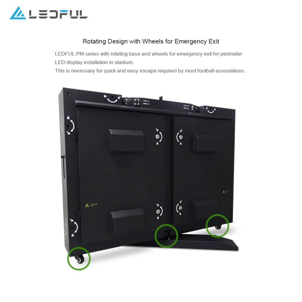 P5 P 6MM P8 P10 Outdoor Stadium Football LED Screen Display Sports Perimeter Outdoor LED Display 6MM