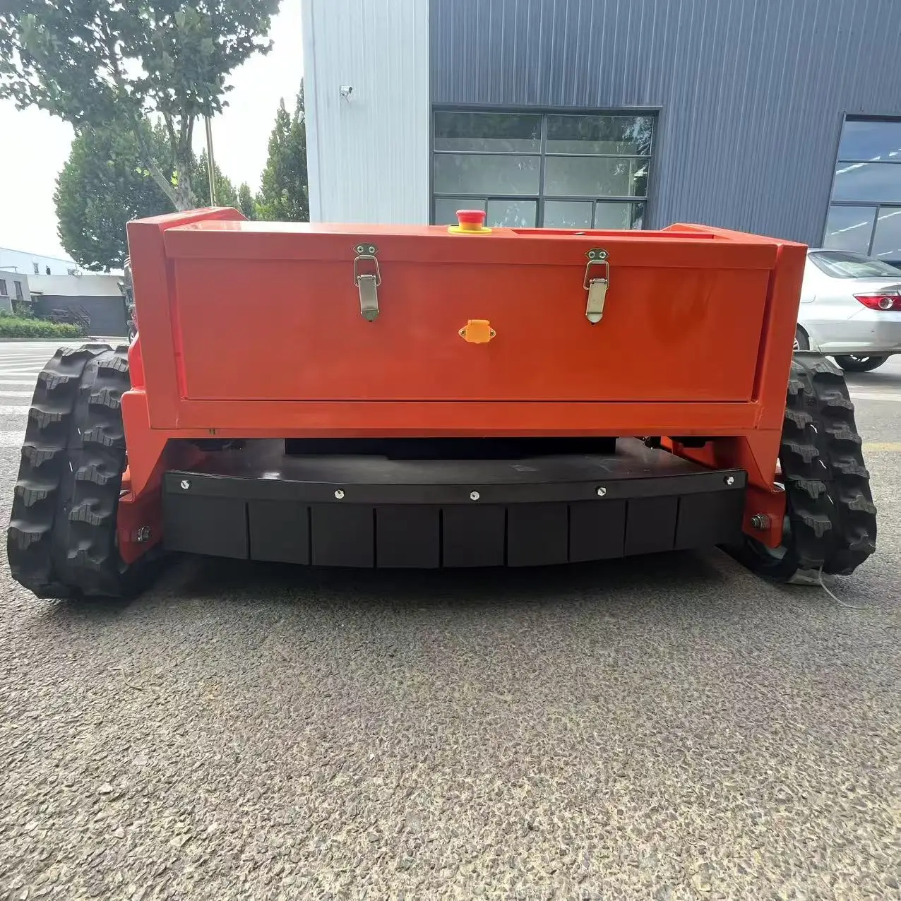 Cortacésped de jardín doméstico: control remoto completamente automático, fuerte rendimiento de escalada y corte eficiente para mantenimiento 1000 mm
