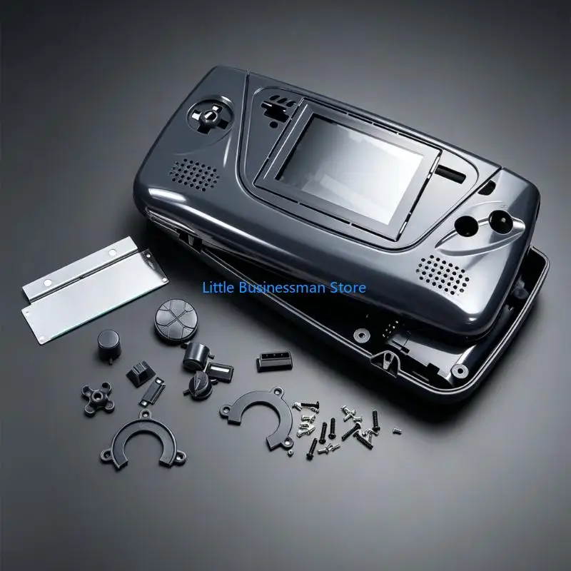 ABS-Schalengehäuse und Tastensatz für Reparaturarbeiten an Handheld-Spielgeräten, Wiederaufbau und neues Außengehäuse für – Detail 5