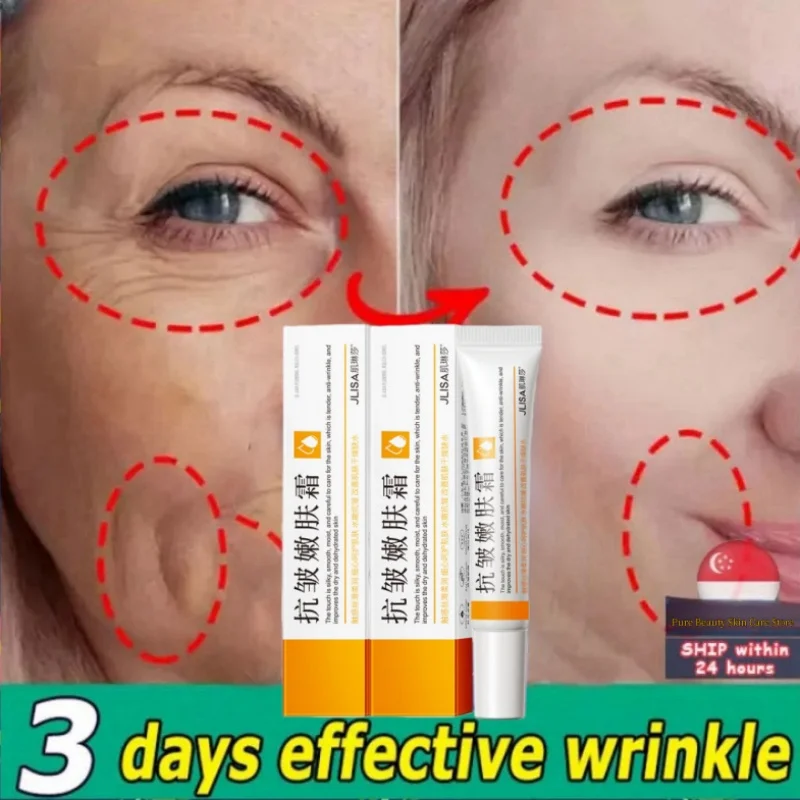 

Remove Wrinkle Cream Anti-Aging Lifting Firming Collagen Facial Essence Whitening Relieve Fine Lines Repair Tighten Skin