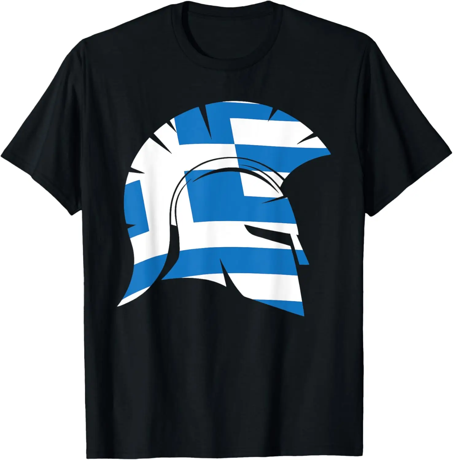 

Подарочная футболка с флагом Греции Гордый Спартан