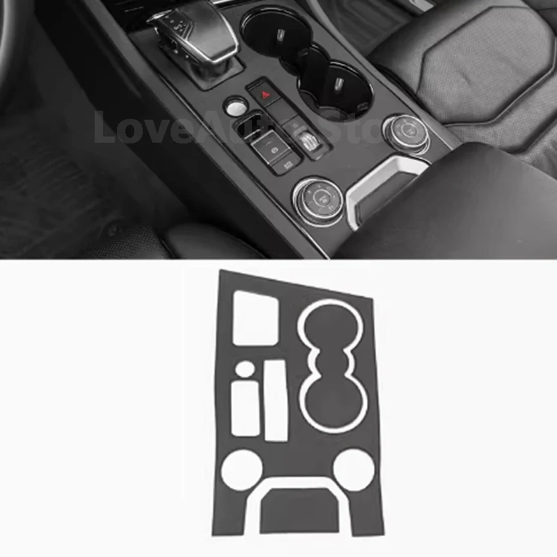 For VW Touareg 2022 2021 2020 2019 Car Central Control Button Silicone Pad Waterproof Interior Decoration Accessories