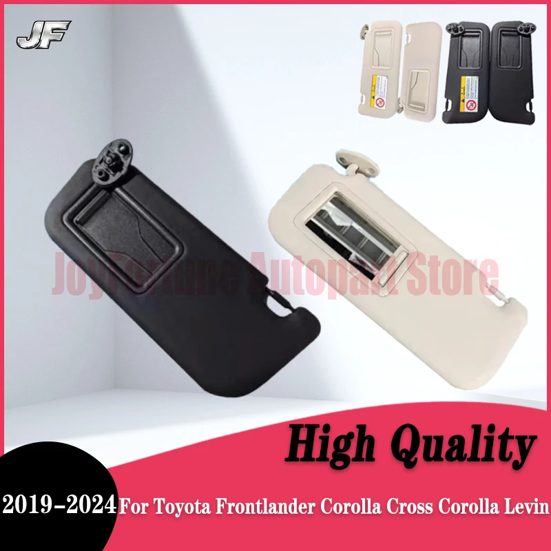 

Солнцезащитный козырек автомобиля для Toyota Frontlander Corolla Cross Corolla Levin 2019 2020 2021 2022 2023 2024, левый и правый козырек 74320-02F50-A0