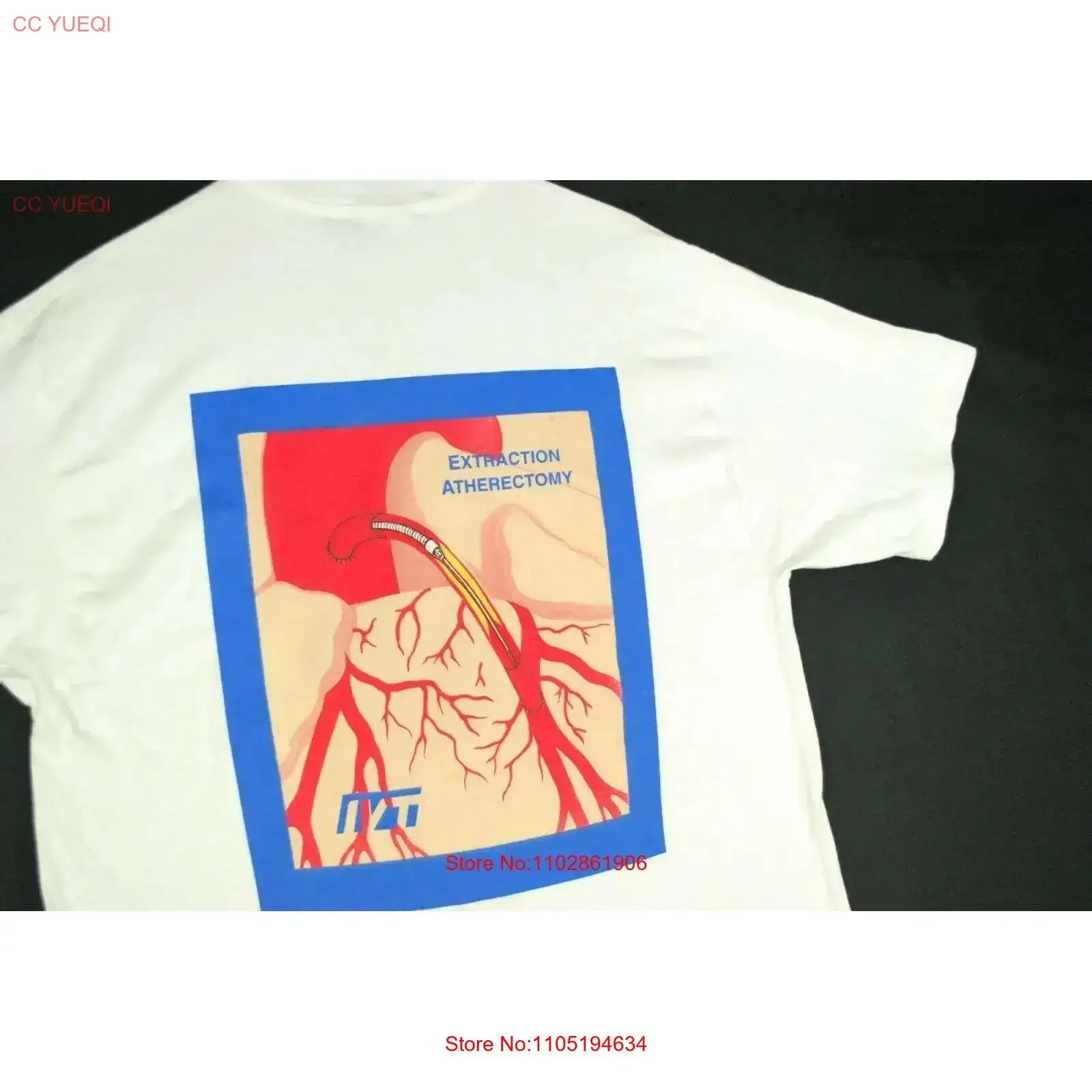 تي شيرت عتيق 90s استخراج استئصال القلب طبيب الصحة تي شيرت ترويجي إعادة DO CABG عتيق جرافيك مغسول غير رسمي أنيق أوم #1