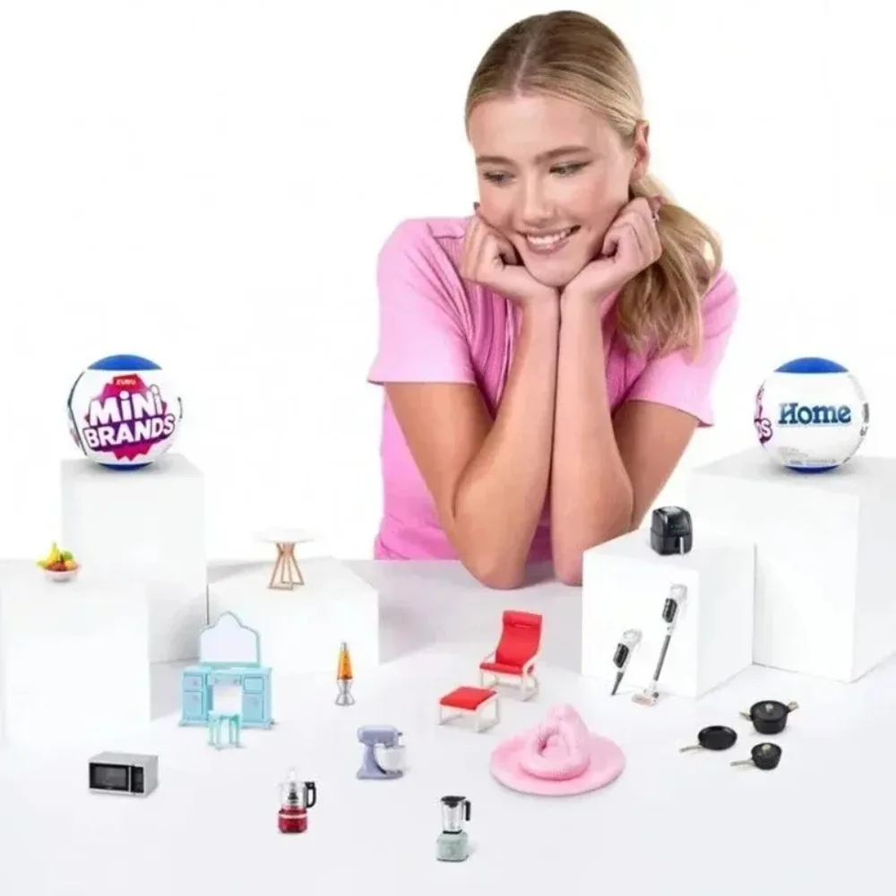 Zuru الماركات الصغيرة اللعب 5 مفاجأة الماركات الصغيرة لعبة ألعاب مصغرة سر صندوق أعمى الأصلي أثاث المنزل لعبة هدايا عيد الميلاد #6