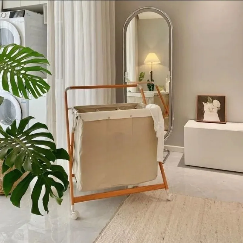 

Nordic basket home large-capacity bathroom artifact clothes storage basket is available