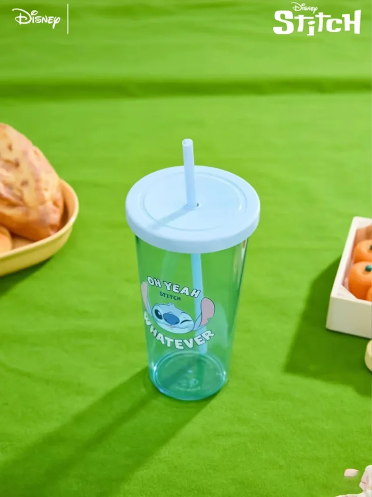 공식 스티치 인쇄 텀블러 밀짚 728ml 학교 대학 체육관 야외 여름 음료 병을위한 경량 플라스틱 컵