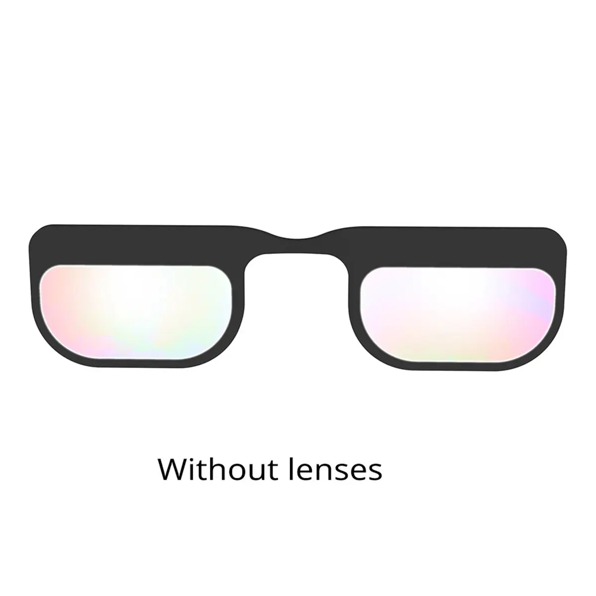 Magnetic Eyeglass Frame Replacement Kit for Air2 with Storage Box and Cloth