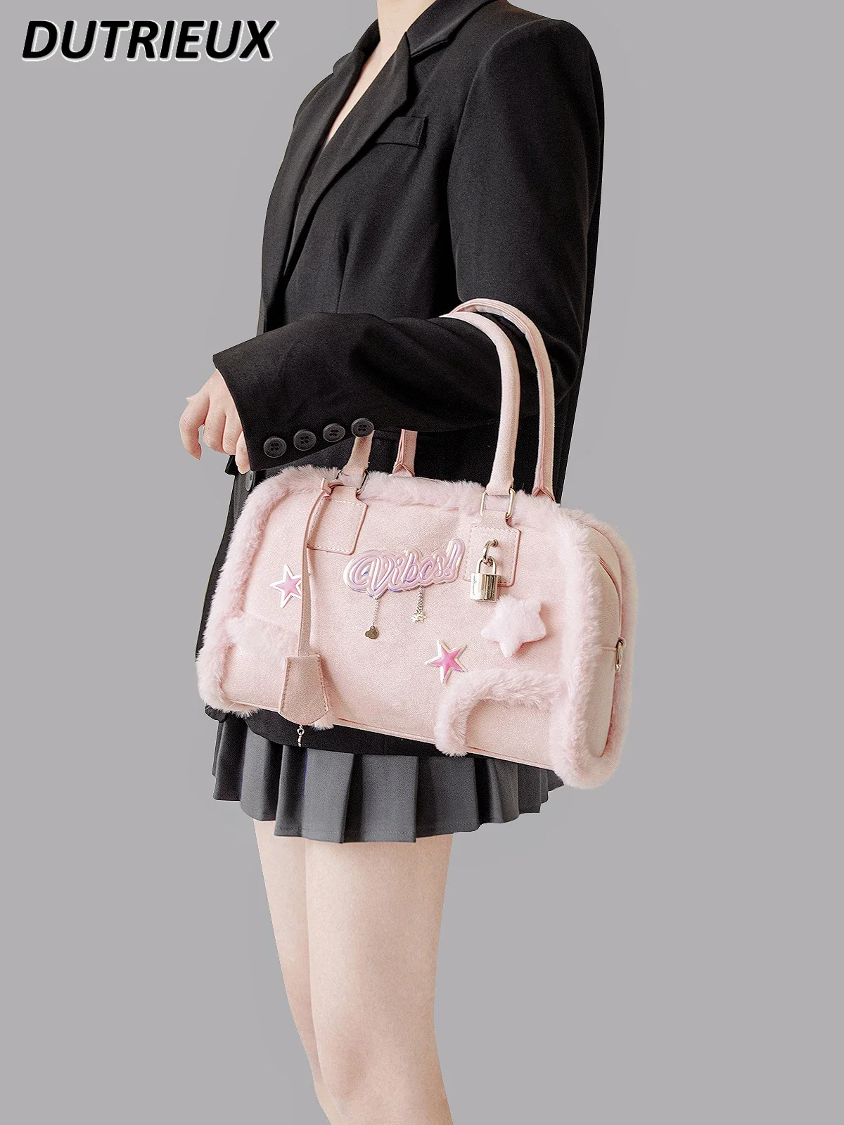 

Women's Handbags Sweet Portable Messenger Bag Cute Sweet All-Match Ladies' Bags Fashion 2024 New Elegant Handbag Female