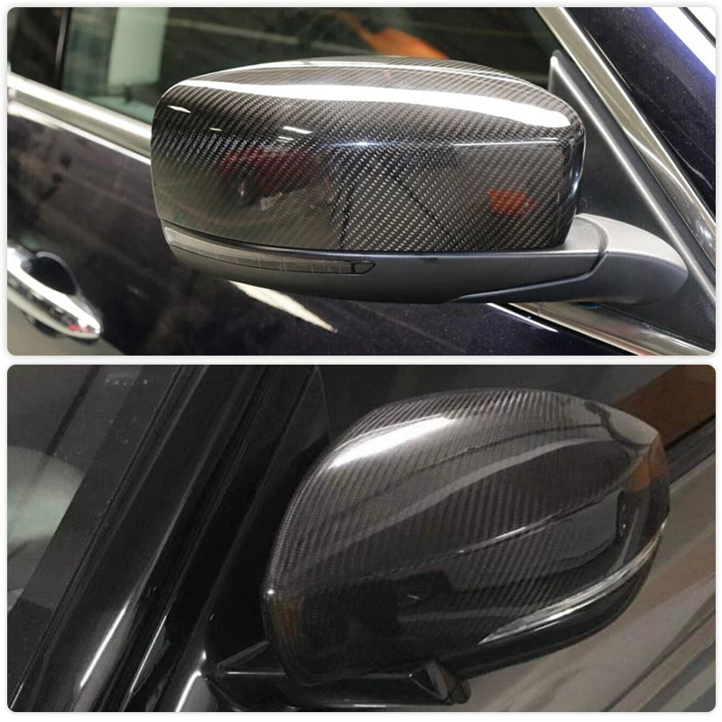 

Prepreg Dry Carbon Car Rearview Mirror Covers Caps for Maserati Ghibli GTS Sedan 2013-2016 Racing Add On Side Mirror Caps Shell