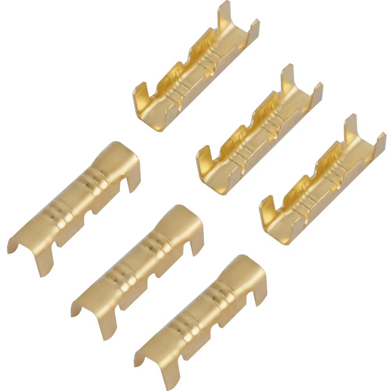 100PCS Terminal blocks, U-shaped terminal strips, terminal blocks for 0.5 to 1.5 mm², double-gang terminal blocks