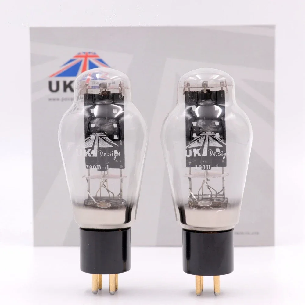 Вакуумные лампы PSVANE UK 300B-L (замена JJ EH Gold Lion 300B) для HIFI-усилителей, винтажного аудиооборудования и DIY-проектов, новая сдвоенная пара.