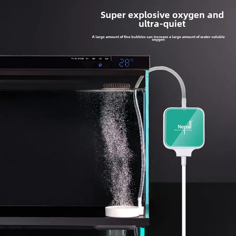 For Xiaomi Mijia fish tank oxygen pump oxygenator small mute oxygenation pump aquarium oxygenator oversized air volume