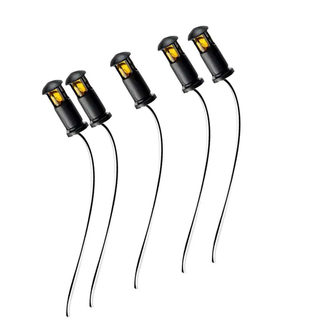 Set Of 5 Pieces Model Street Garden Single Head Floor Lamp With Diodes