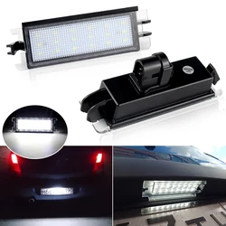 1X No Error LED License Plate Light Number Plate Lamp For DACIA LOGAN 1 2004-2012 SANDERO 2008-2012 RENAULT CLIO II 2 2001-2004