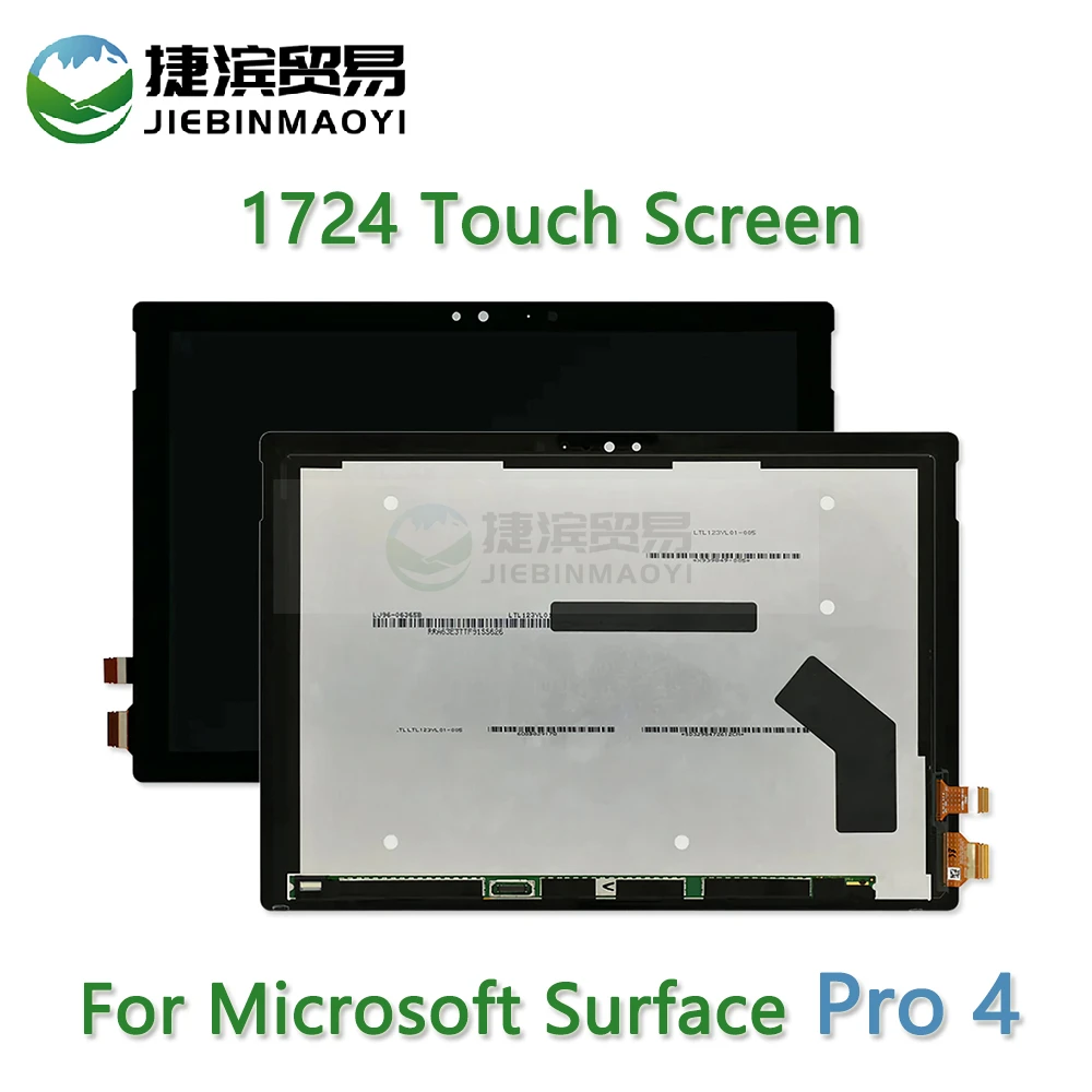 Original for Surface Pro4 Display Replacement for Microsoft Surface Pro 4 1724 LCD Display Touch Screen Digitizer Assembly  LCD