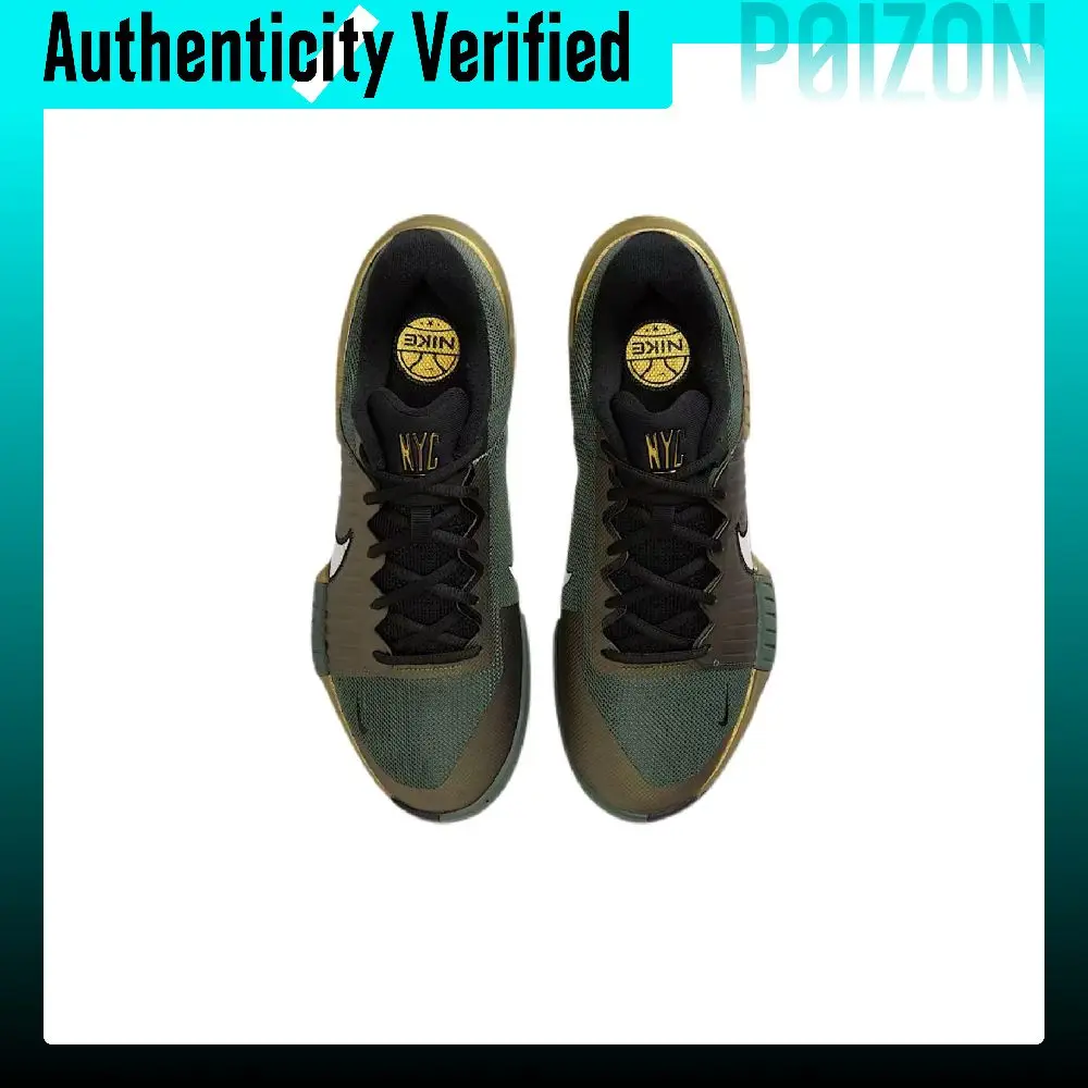 Nike GP Challenge Pro Tennis Shoes Men's Low-top Green Camouflage/Metallic/Black/White Gold IZ5016-300 - view 5