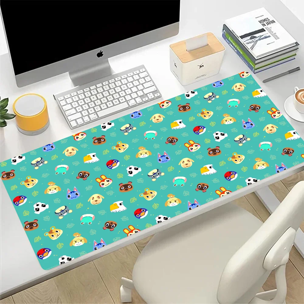 Imagem -02 - Animal Cruzamento Novos Horizontes Grande Mouse Pad Jogos Mousepad pc Gamer Xxl Computador Escritório Mouse Tapete Teclado Portátil Tapete de Mesa