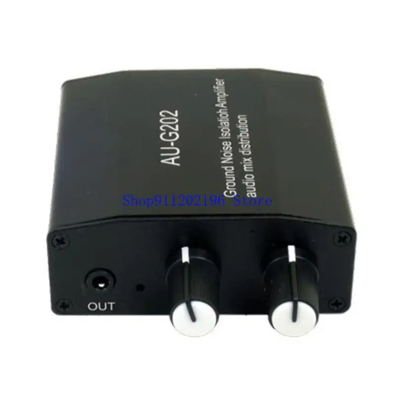 P82A 2-in-2 아웃 3.5mm 스테레오 헤드폰 믹서 사운드 제어 컴퓨터 게임 2in1