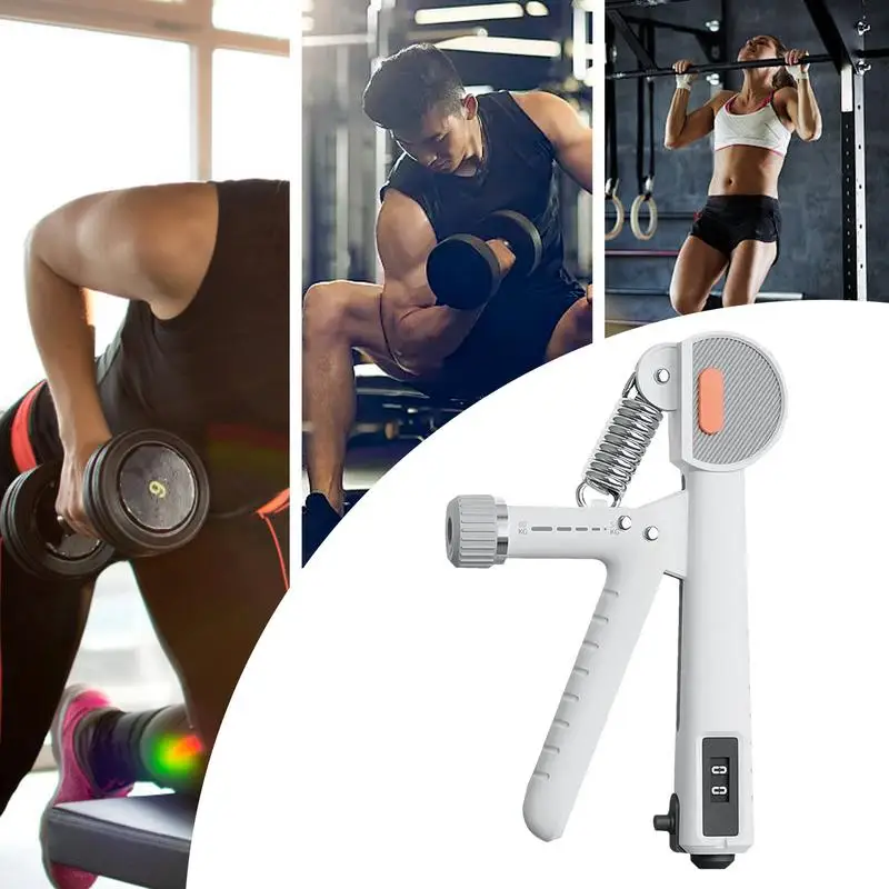 Kit de fortalecimento de apertos de mão, kit de aderência, treinador muscular, equipamento de ginástica em casa, treinador de força de aderência para construção muscular