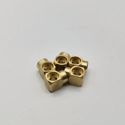CUT hydraulic model 90° welding copper pipe elbow grease nozzle M3, M5 caliber