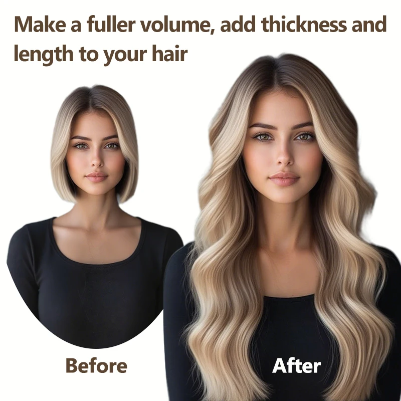 VEDES U تلميح وصلات شعر شعر طبيعي مفرود الكيراتين الطبيعي لحمات غير مرئية شعر ريمي للنساء 30 جرام/الحزمة 12 "14" 16 "20"