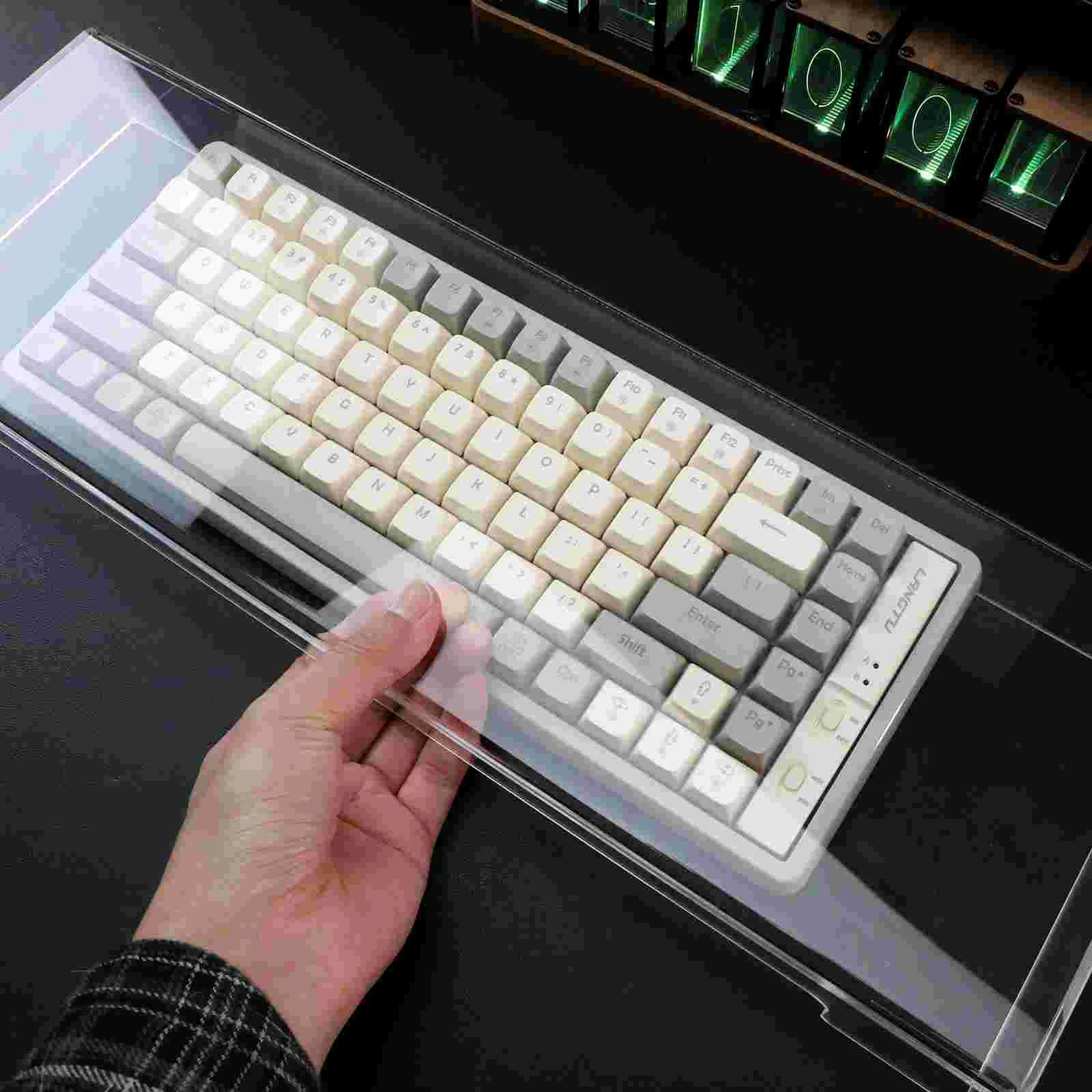  Keyboard Dust Cover Protector for Acrylic Versatile Case Accessory Protective Transparent Contaminants