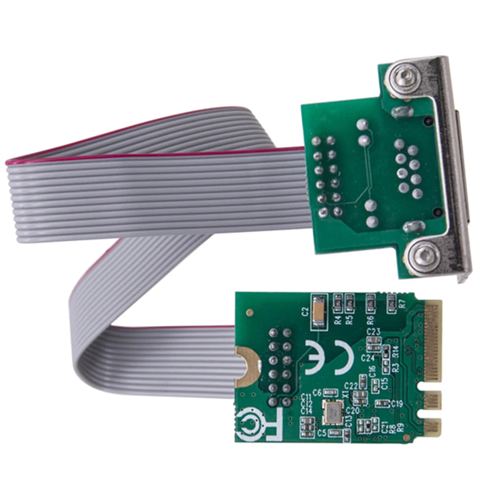 M.2 Network Card 10/100/1000Mbps M.2 RJ45 LAN Adapter RTL8111H Chip M.2 A+E Ethernet Adapter for Desktop PC for Windows Linux