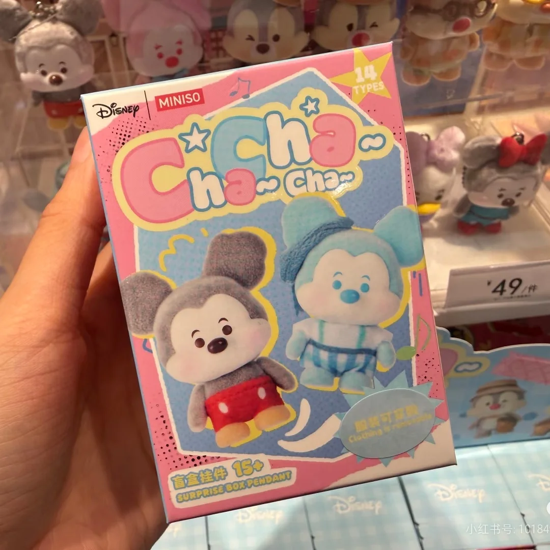

Оригинальная мини-заглушка серии Disney Mickey Chachacha, милые настольные коллекционные украшения для украшения в качестве подарков для друзей
