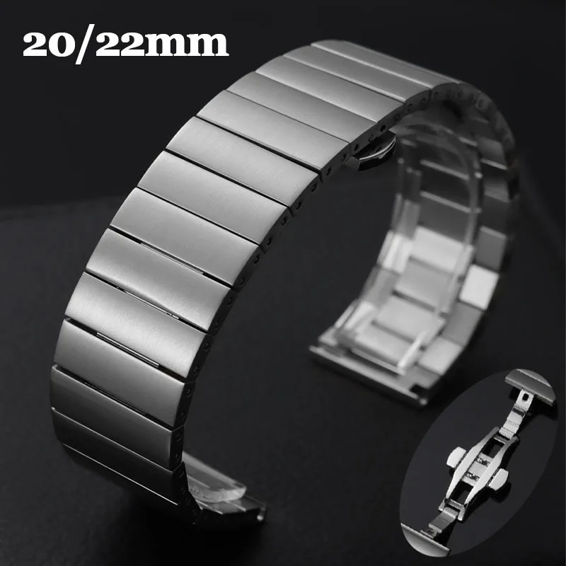 Massives Edelstahl-Uhrenarmband, 18 mm, 20 mm, Schnellverschluss …