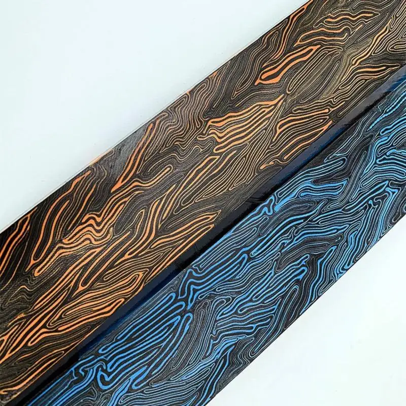 قطعة واحدة من ورقة نمط دمشق - ملحق لوحة 130 × 45 × 8 مم لمرصعات لوحة سماعة الرأس ومقبض السكين DIY