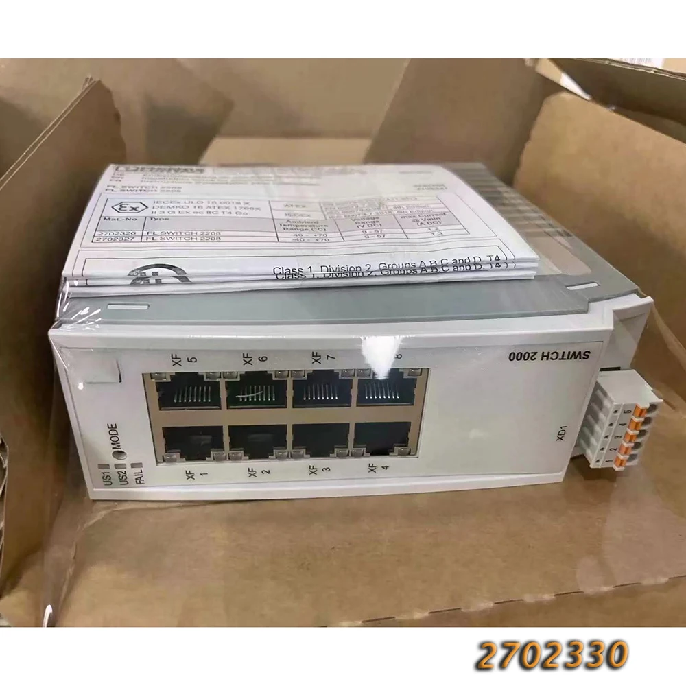 2702330 For Phoenix Industrial Ethernet FL SWITCH 2206-2FX