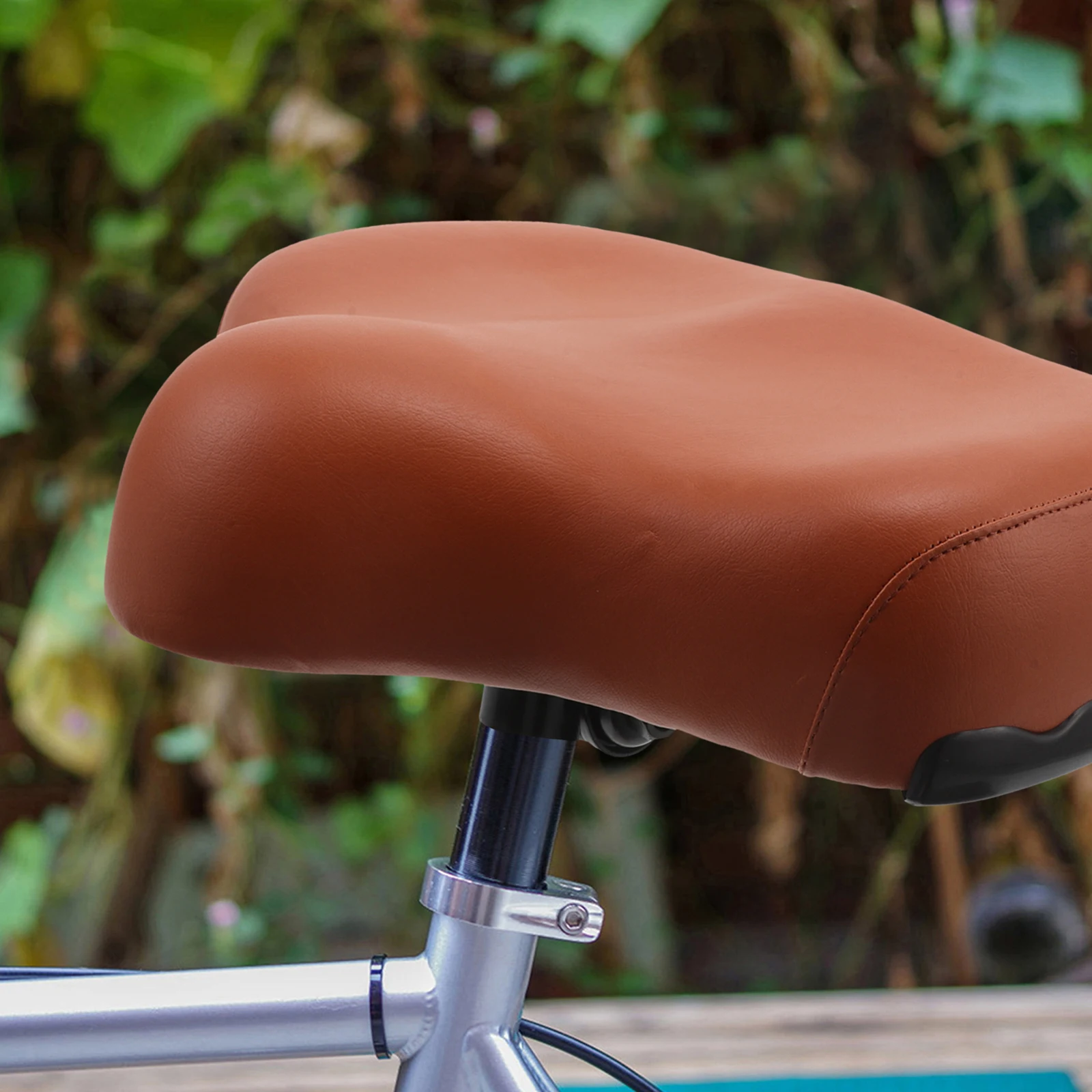 

Ergonomic Padded Bike Seat Cushion For Stationary Indoor Cycling Comfortable Exercise Replacement Saddle Universal