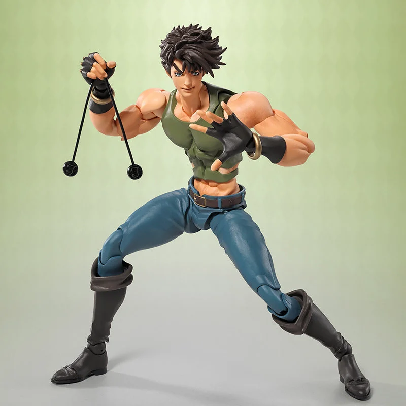

In Stock Bandai JOJO's Bizarre Adventure Battle Tendency SHF Joseph Joestar Second Joseph Posable Figure Collectible Gift