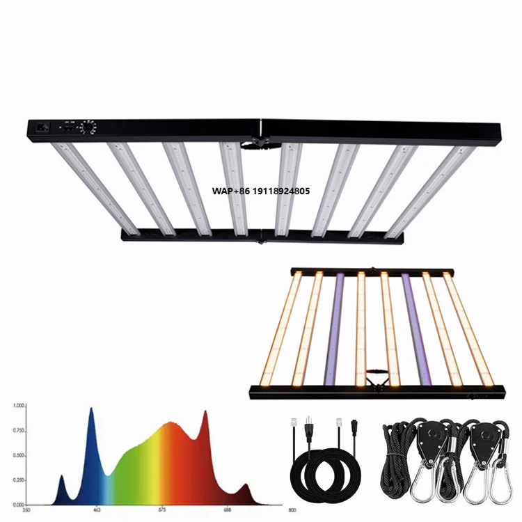 Hot Sale 3000K 5000K Dimmable Foldable Full Spectrum Lm281B Newest Led Grow Light 720W