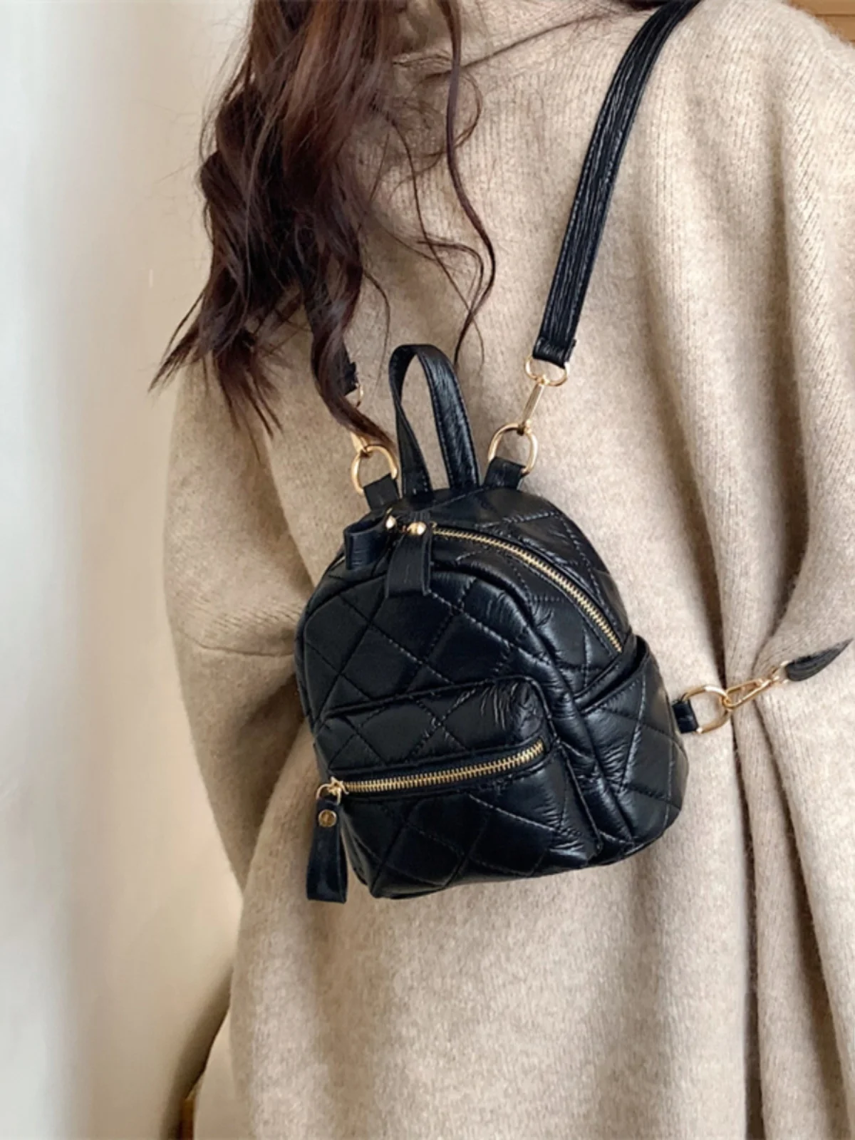 

Original Women's Breathable Leather Bapa 2025 New Faion Versatile High-End Texture Street Trend Casual oulder Bag