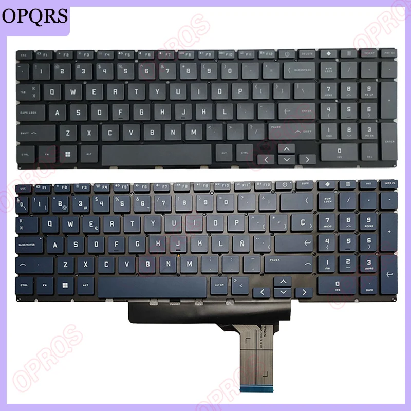 

NEW FOR Victus HP 16-D 16-E 16T-D TPN-Q263 TPN-Q264 16-e0504nw 16-e0097nr 16z-e000 US/Spanish Laptop Keyboard