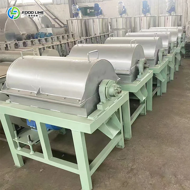 Customized Multifunctional Sweet Potato Starch Machine Food Grade Portable Starch Extraction Equipment For Mobile Processing