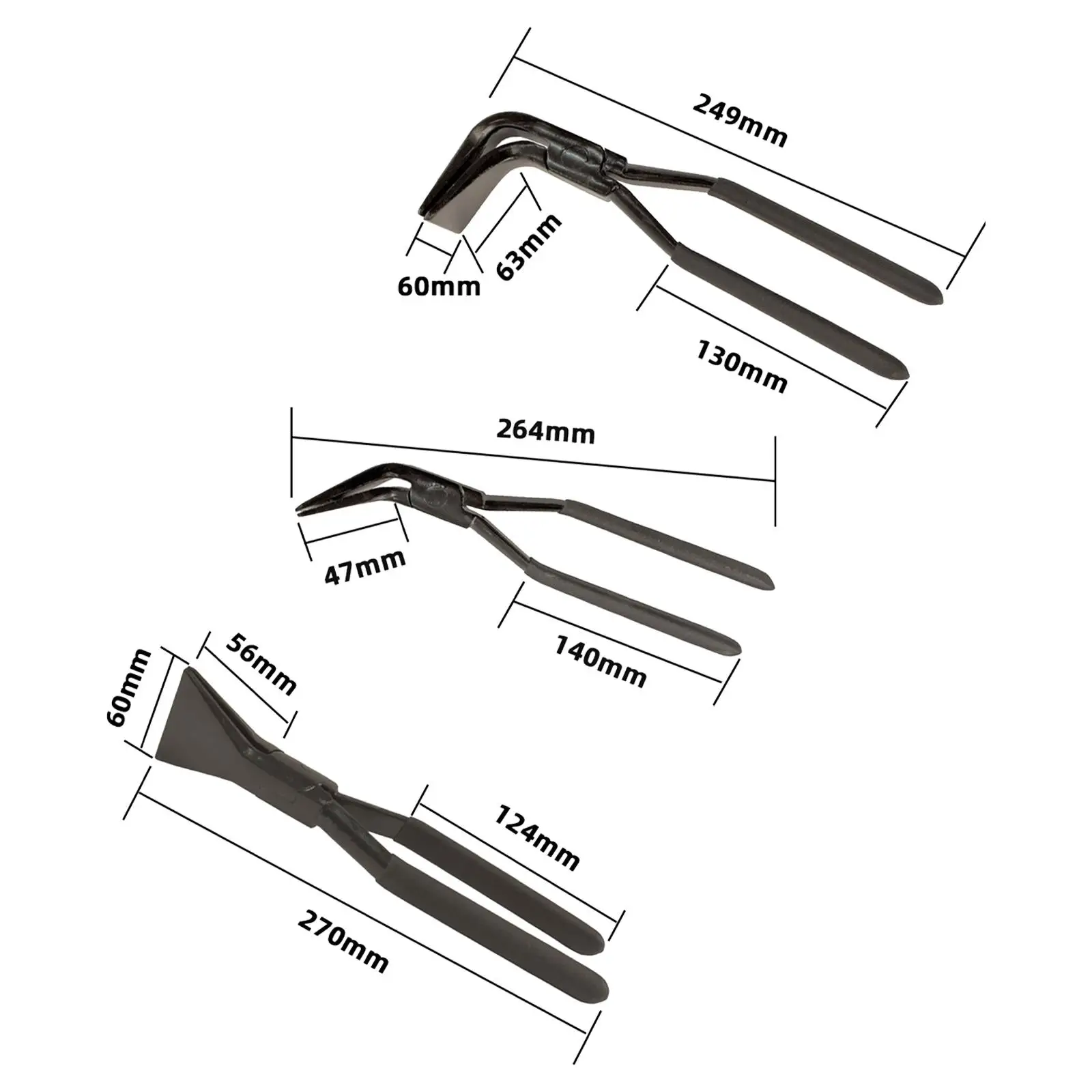 Hand Seamer with Non Slip Sheet Metal Bending Pliers for Metal Sheet Aluminum Seaming Soldering Metal Roofs