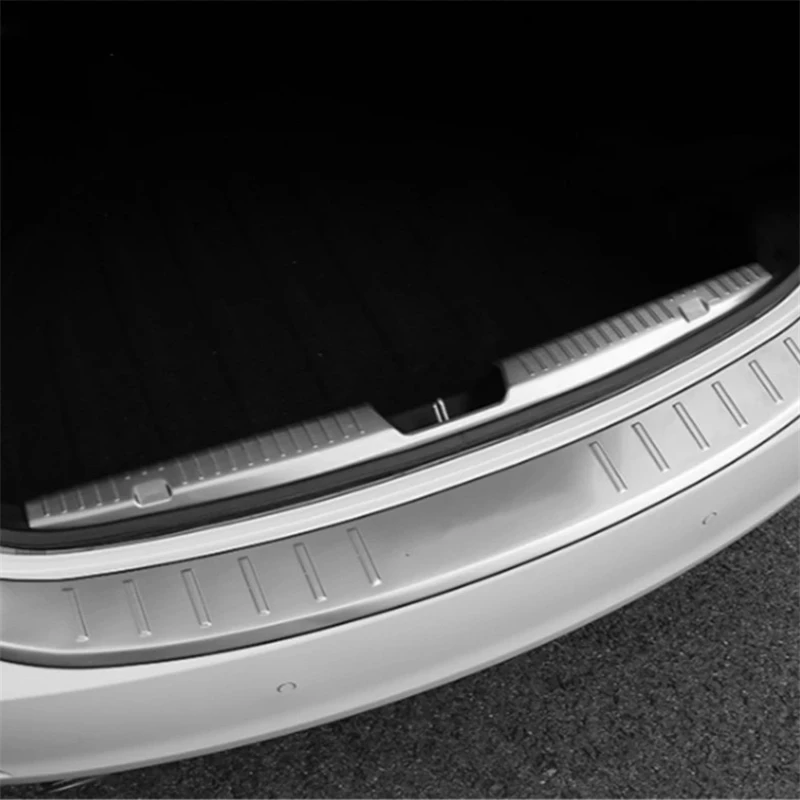 WELKINRY For Hyundai I35 Elantra MD 5th Gen 2011-2016 Avante Car Tail Rear Box Gate Trunk Boot Doorsill Threshold Pedal Trim