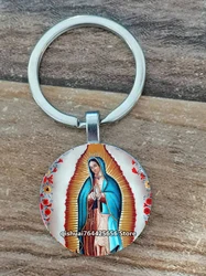 Virgin Mary Keychain Catholic Virgin Mary Religious Holiday Gift Keychain For Men And Women