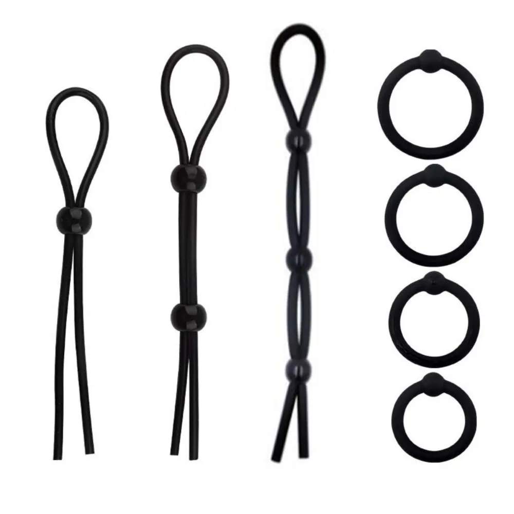 Adjustable Silicone Penis Rings | Delay & Restraint Intimate Toy