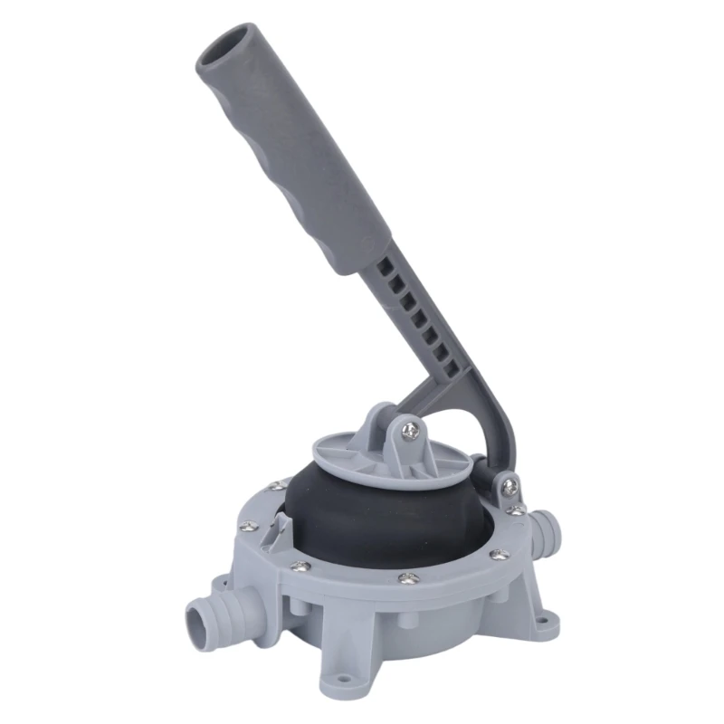 D5BE Hand Transfer Pump 720GPH Manual Priming Design with Pump Body Material Reference EPDM Sealing Components and Two Hose Ends